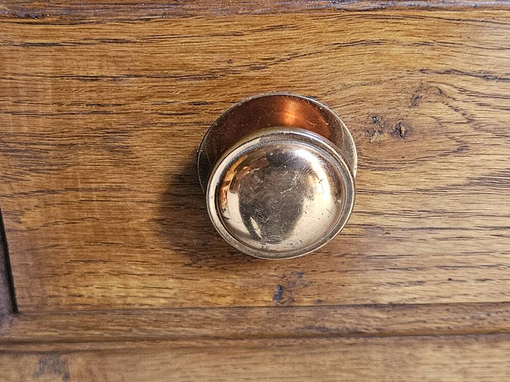 Weekly chest of drawers, art deco, mustache foot, vintage, 30s/40s