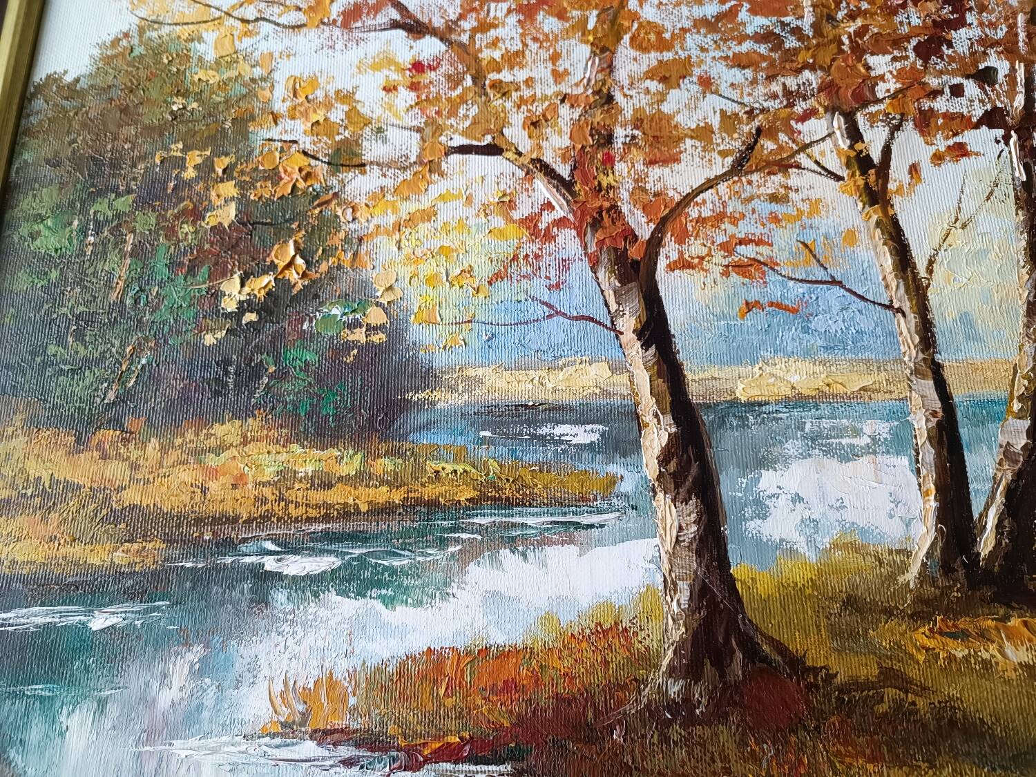 Tableau huile sur toile signé LEPAGE