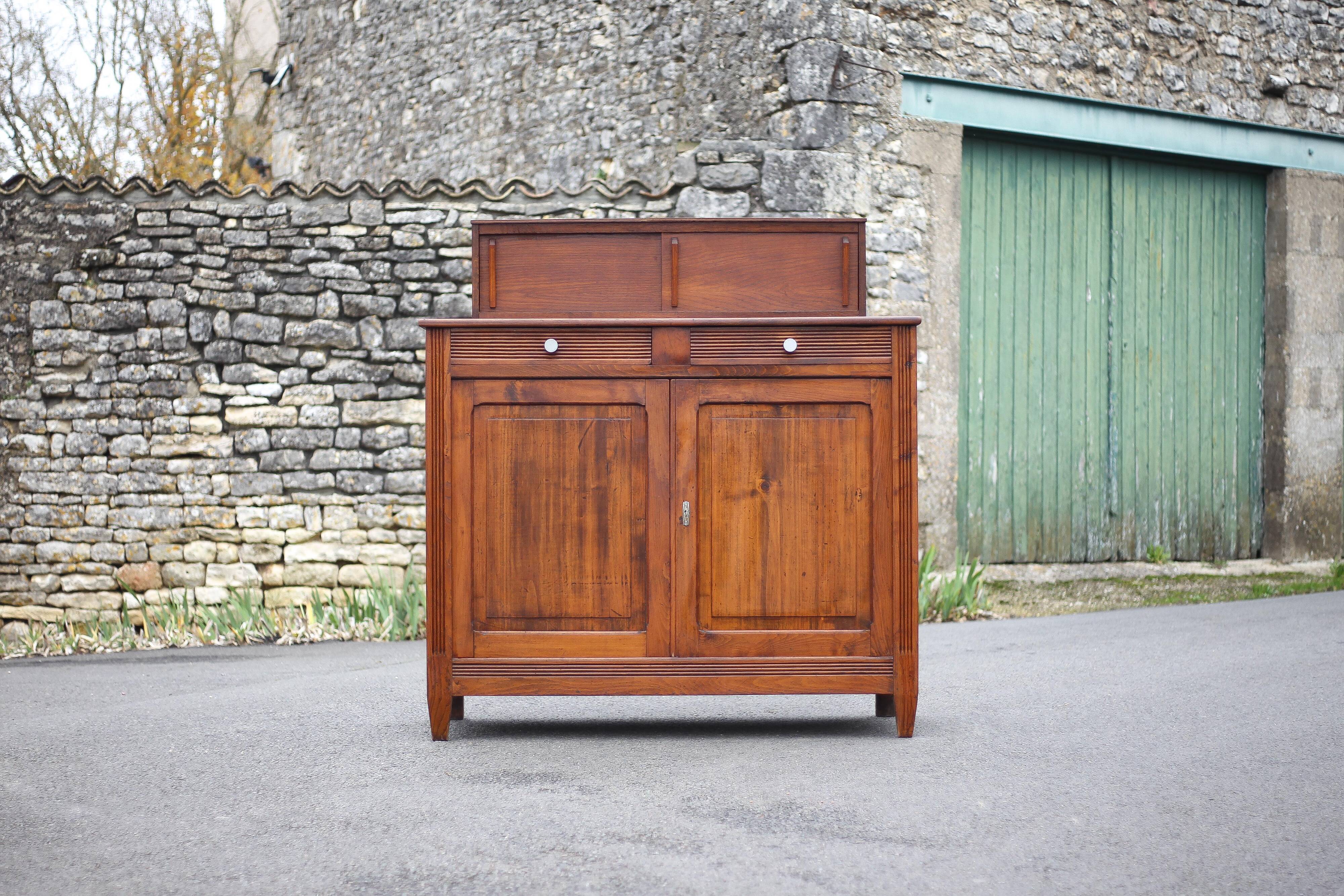 Vintage wooden furniture, sideboard, storage furniture, kitchen furniture, buffet