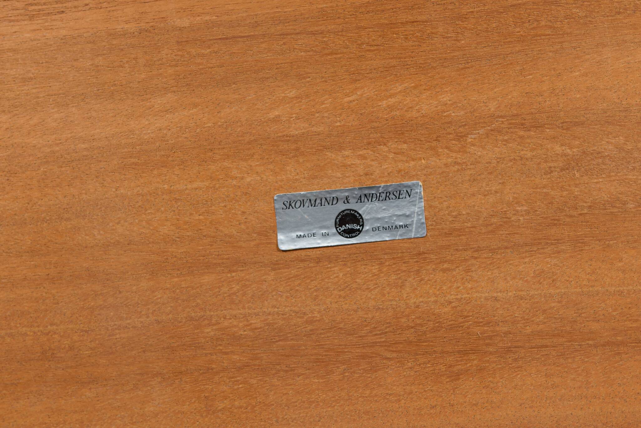 Mid-century rosewood extendable dining table by Skovmand & Andersen, 1960s