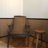 Anglo-Indian Teak Plantation Chair