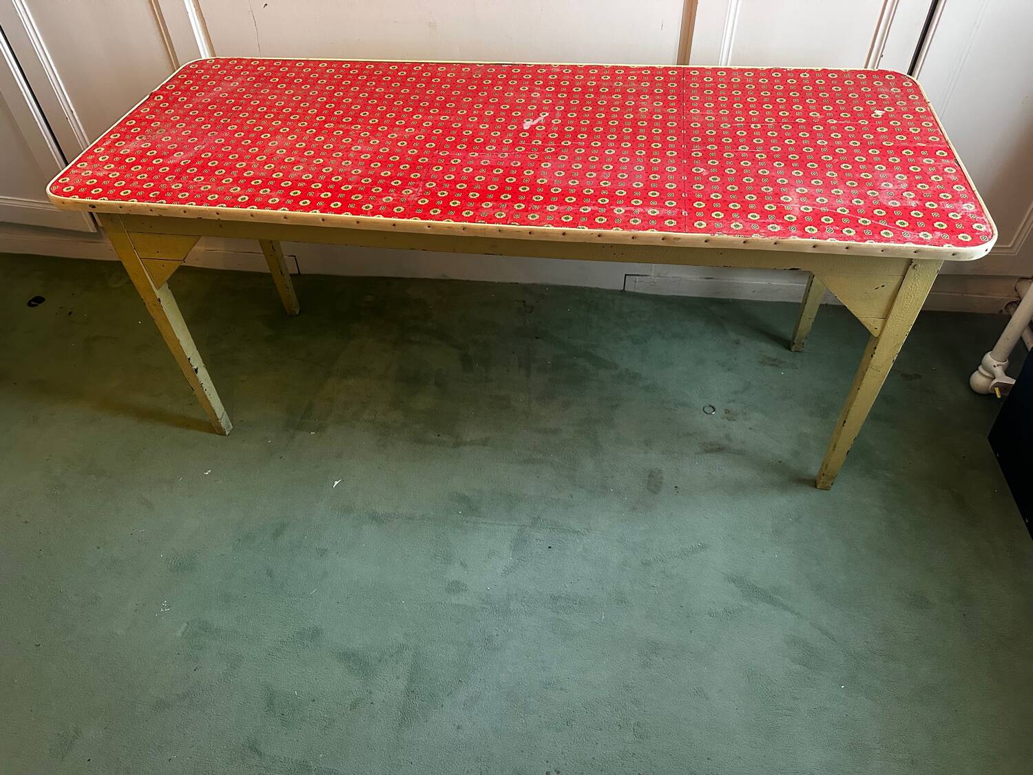 Dining table 160 cm / 62 cm from the 1940s/1950s