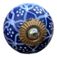 Genuine stoneware door knobs