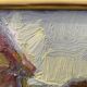 A.Eres Vintage Original Oil on canvas Painting, Expessionist, Signed 1976