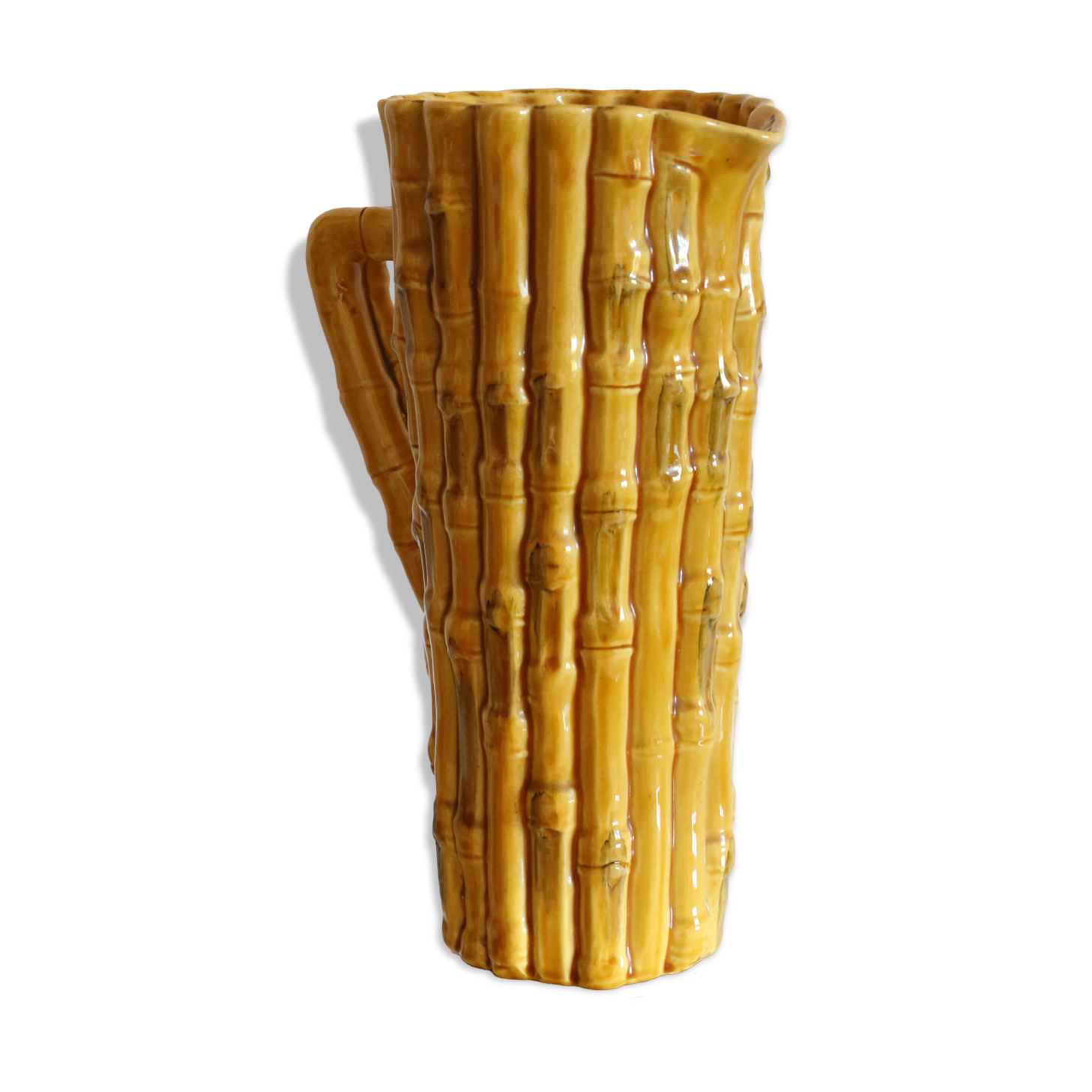 Large ceramic pitcher Vallauris