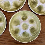 Lot de 6 assiettes à coquillages