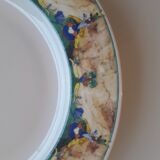Set of 4 porcelain plates from SARREGUEMINES - PYROBLAN - Model FLORENCE