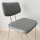 Vintage chair in skai and chrome 1950s