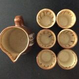 Vintage ceramic orangeade set