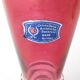 Orangeade service - 6 pearlescent iridescent glasses - Cristal - Italy