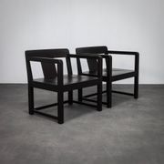 Pair of Ming lounge chairs by Paola Navone for Casamilano, Italy, 2022
