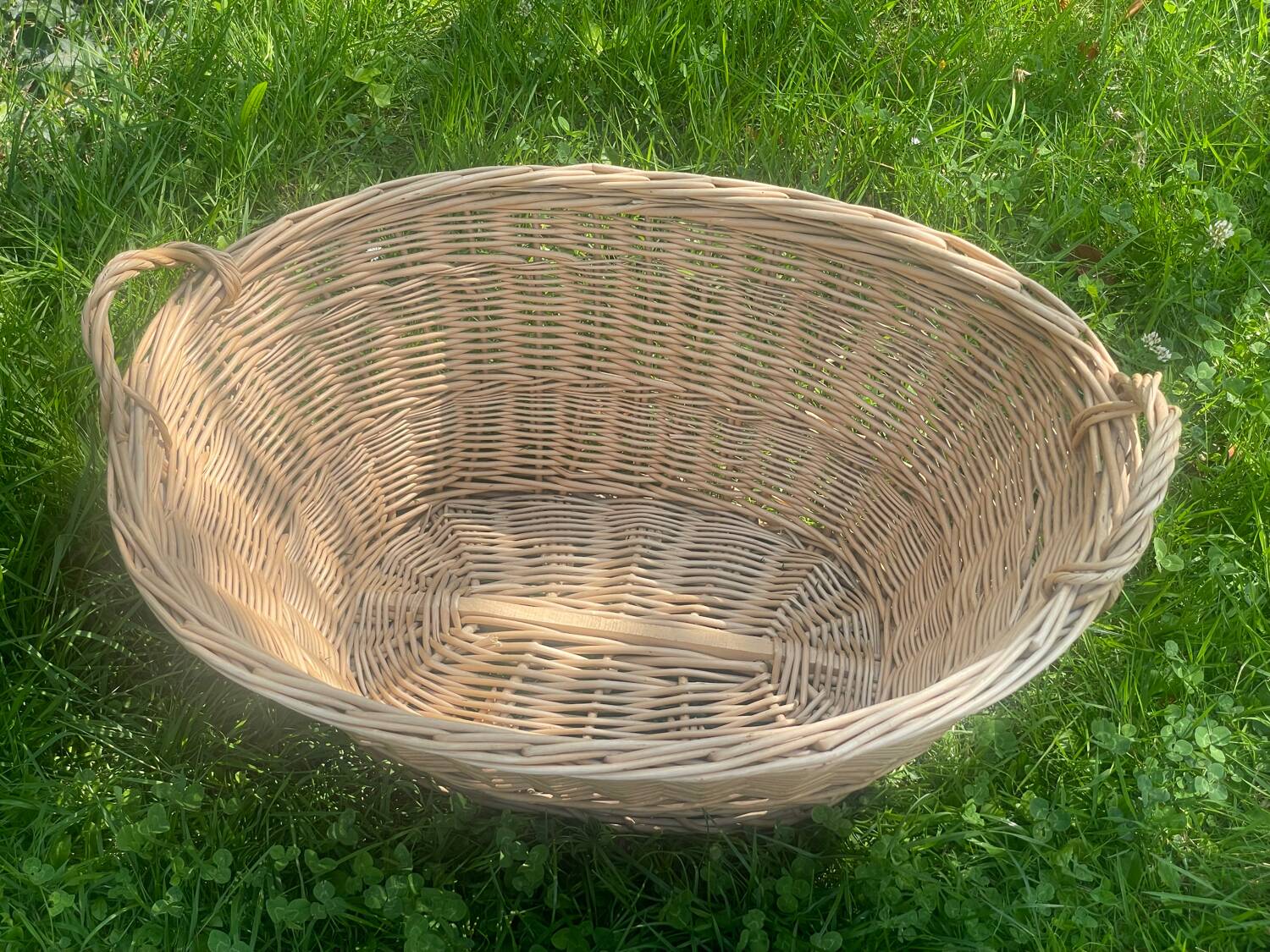 Large wicker basket