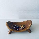 Vide poche en bois d’olivier