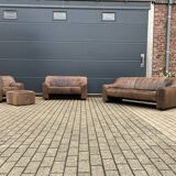 De Sede Ds44 3zit, 2zit, 1zit + poef Buffel leder 5mm NECK