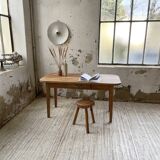 Solid oak farmhouse table 150 cm
