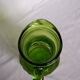 Pichet carafe à orangeade d'Italie en verre vert