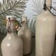 Antique ceramic bottles
