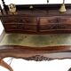 English mahogany tiered desk late 19th century