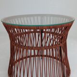 Table basse ita en cuir