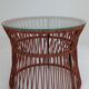 Table basse ita en cuir