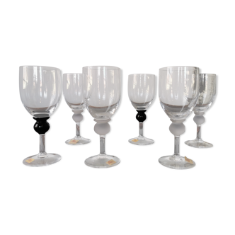 Set de 6 verres à vin Portieux