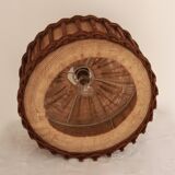 Pair of rattan suspensions