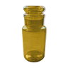 Yellow vintage jar