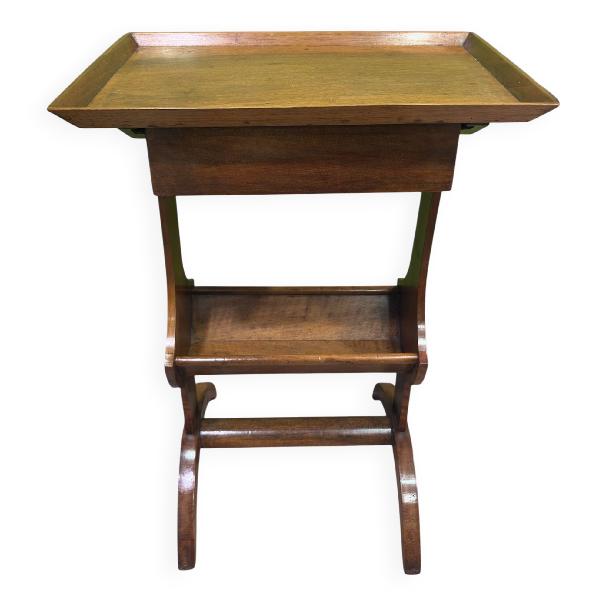 Table d'appoint en bois "Belle époque" (vers 1900-1910)