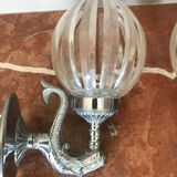 Pair of fish sconces