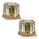 Pink Murano Glass Flower Sconces 1970’s