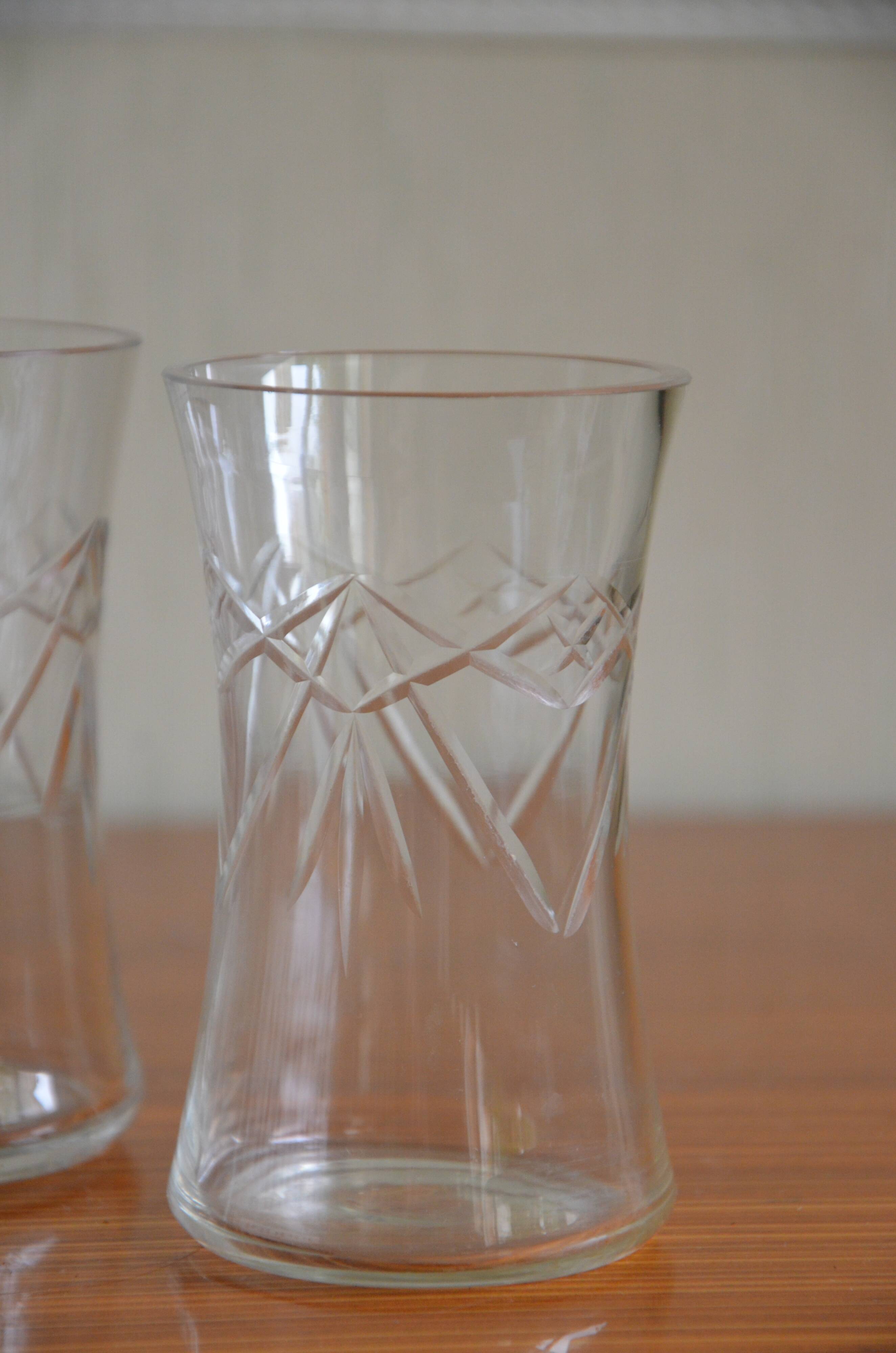Set of 4 Czechoslovakia glasses