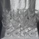 Lot de 12 verres à eau chantilly par saint-louis