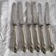 12 antique knives - Silversmith A Frenais Paris - 6 large & 6 small
