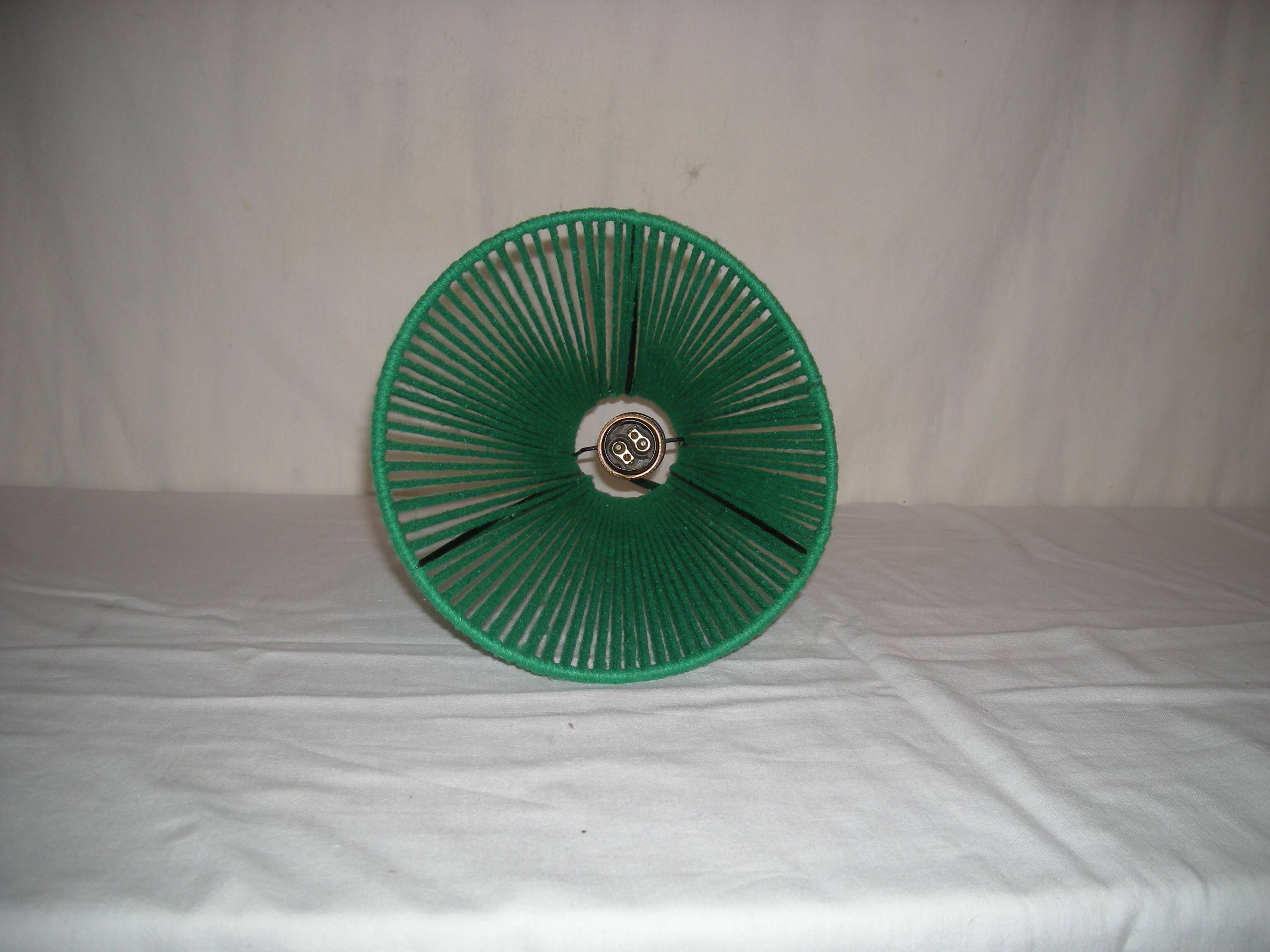 Conical tripod lamp from the 1950s