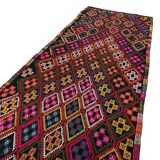 Decorative Vintage Tribal Runner Rug