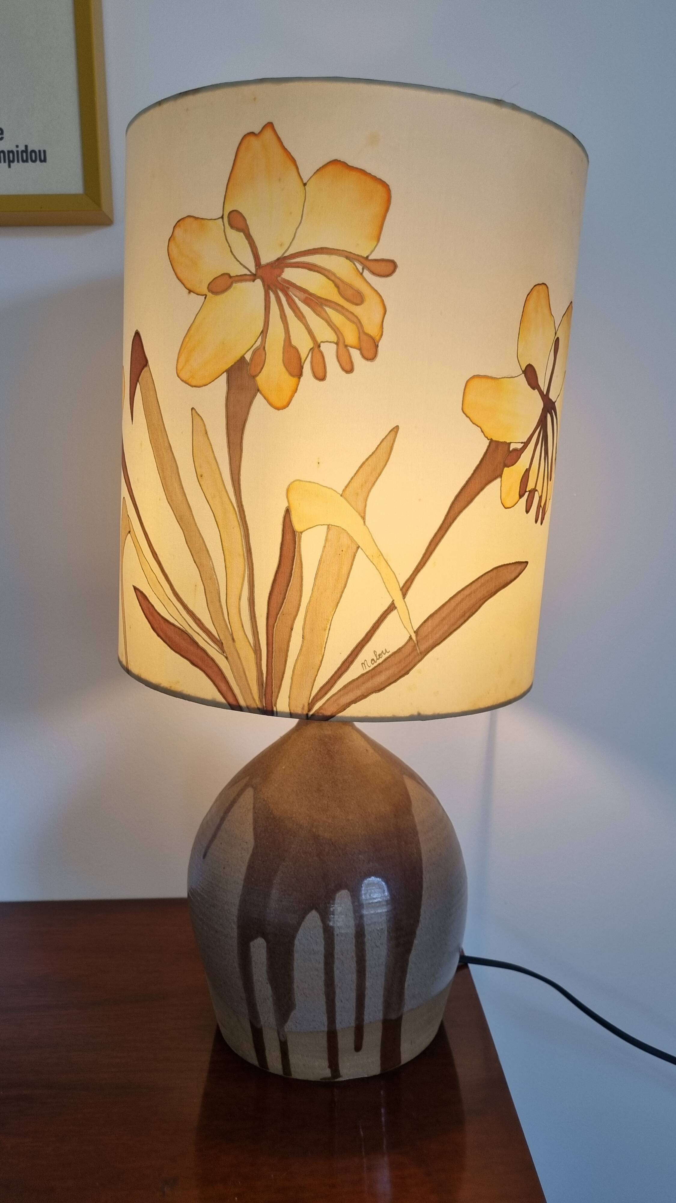 Vintage ceramic lamp