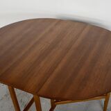 Table à abattants en teck du milieu du siècle. Style vintage moderne/rétro/danois.