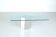 Glass table on chrome base, Italy - 1970s