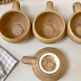 Stoneware mugs
