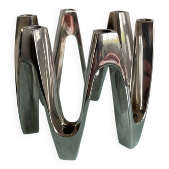 Bougeoirs crown candle design jens quistgaard dansk 1960