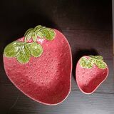 Saladier fraise en barbotine