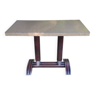 Art deco bistro table by w. baumann colombier fontaine