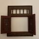 Moroccan wooden window