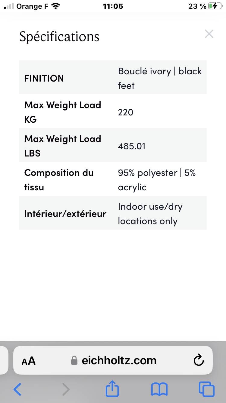 Blaine Eichholtz Sofa