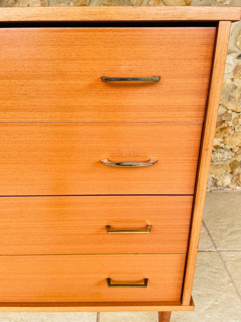 Vintage chest of drawers, 4 drawers, circa 1960s
