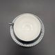 Vintage silver-plated porcelain moka cup RW Bavaria with saucer