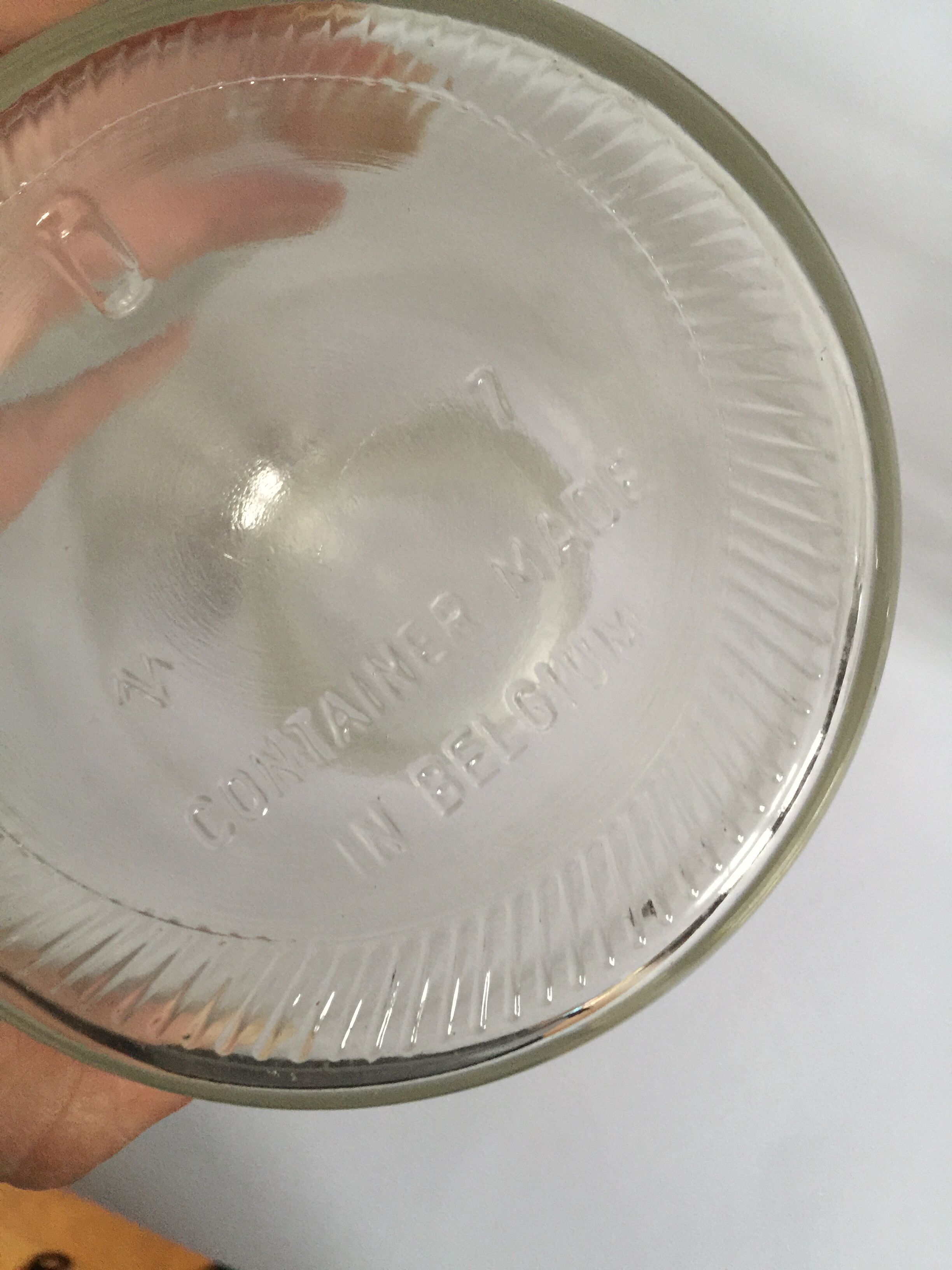 Transparent apothecary pots