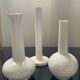 Trio de vases soliflores en céramique émaillée Germany