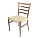 Chaise de salle à manger - Palissandre - Tissu en laine légère - N.O. Møller - Années 1960