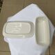 Vintage ceramic butter dish with lid.